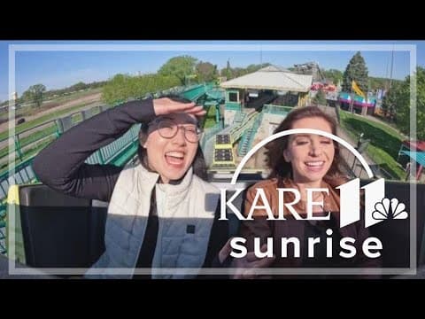 KARE 11 reporters ride Valleyfair's Wild Thing rollercoaster for first time