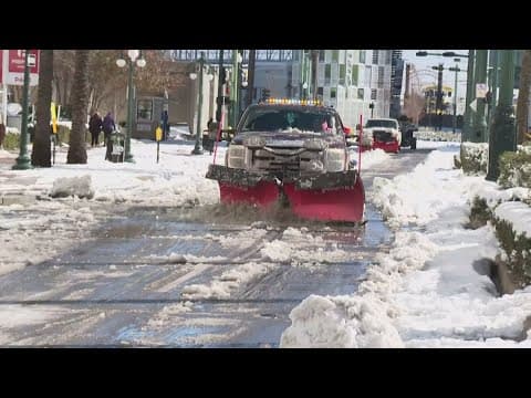 Central Indiana-based company hired to plow New Orleans streets after historic snowfall