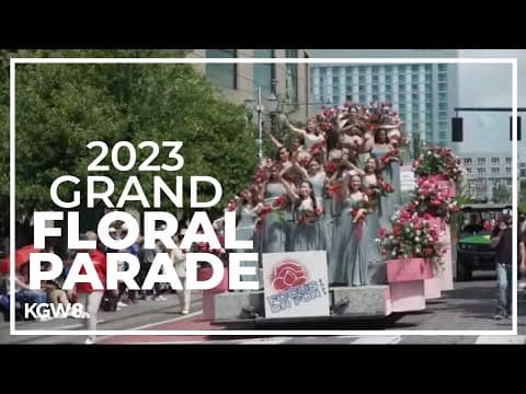 2023 Grand Floral Parade winds through NE Portland