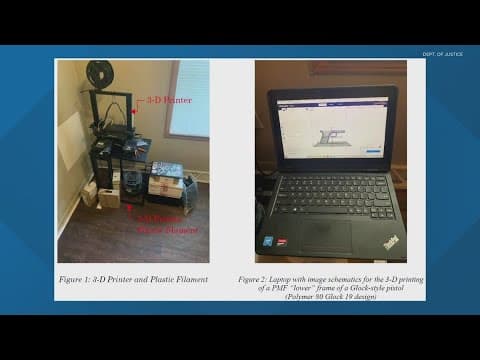 Franklin man sentenced for trafficking guns and 3D printing conversion devices