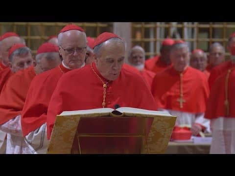 Cardinal Daniel Dinardo reflects on Pope Leo XIV's conclave