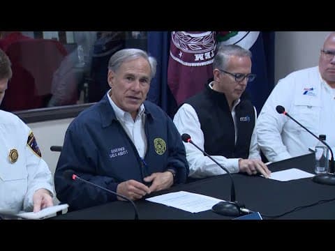LIVE: Gov. Greg Abbott gives update on Texas' winter storm response
