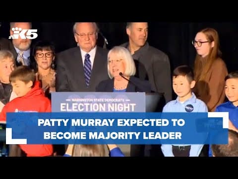 Sen. Patty Murray expected to become third in line for presidency