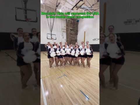 Mountain Vista is the US National Junior Pom team for the ICU World Championships