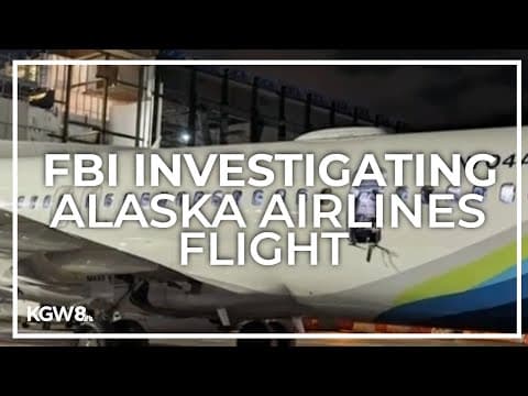 FBI: Alaska Airline passengers on door blog blowout flight may be victims of crime