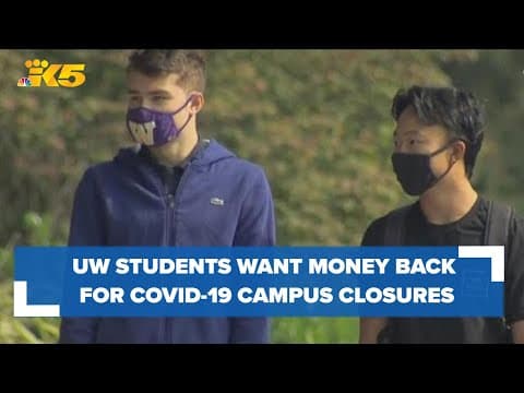 UW students want money back for COVID-19 campus closures