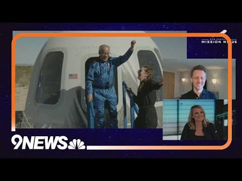 Ed Dwight, America's 1st Black astronaut candidate, becomes oldest person in space