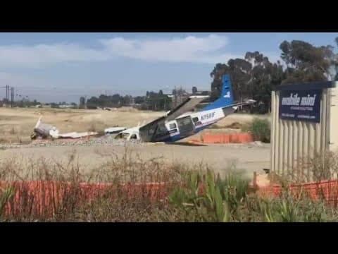 One person dead after small plane crash in Oceanside