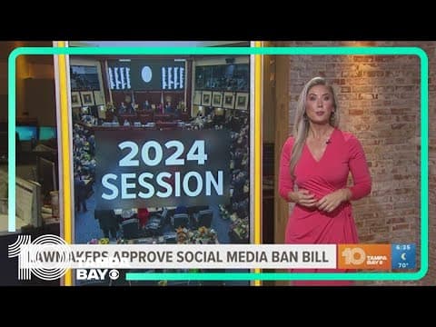 Bill banning teens under 16 from creating social media accounts advances to FL Senate