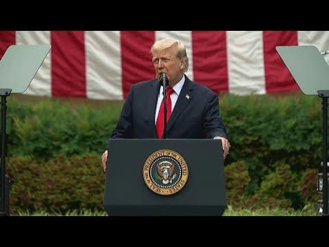 President Trump pays tribute to Charlie Kirk at 9/11 event
