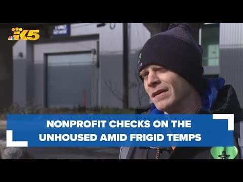 Nonprofit checks on people experiencing homelessness amid frigid temperatures