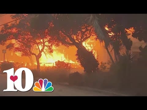Windstorm fans fires in Southern California