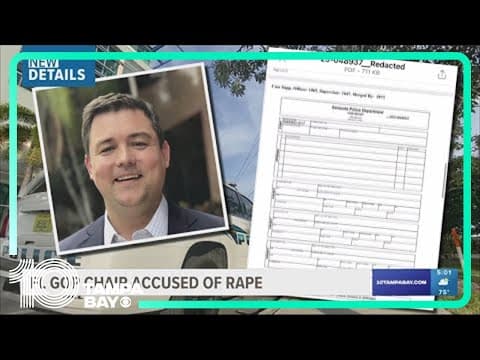Search warrant reveals new details in rape allegations against Florida Republican chairman