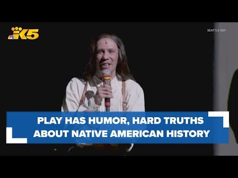 Humor helps share hard truths about Native American history in 'Between Two Knees'