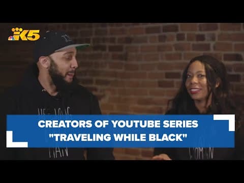 Behind the scenes of the couple who launched 'Traveling While Black' YouTube series