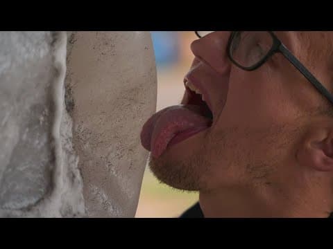 Visit the only museum in America where you can lick the walls