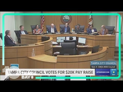 Tampa City Council approves $20K raise to bring salaries above 'poverty level'