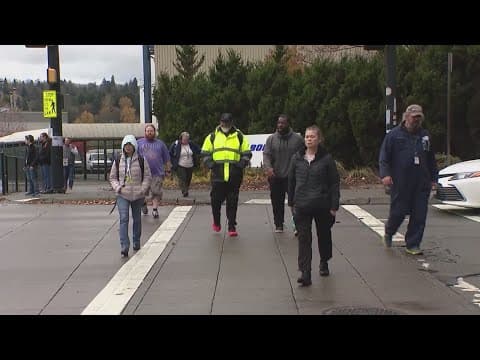 Boeing announced hundreds of layoffs, blaming machinist strike