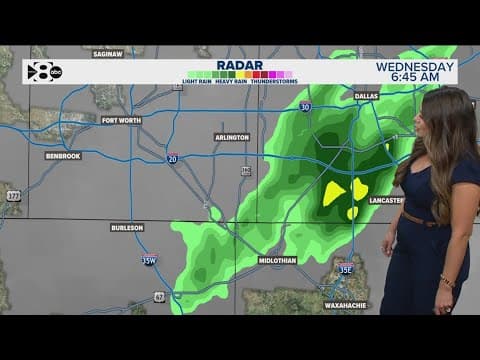 DFW Weather: The sun returns and temperatures drop today