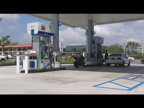 San Diegans protest gas after CA gas tax goes up again