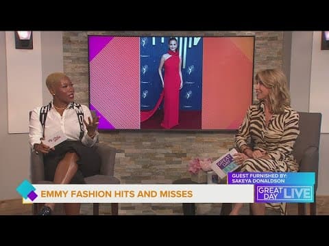 Emmy red carpet hits