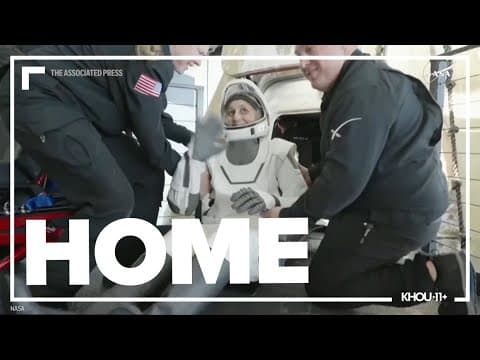 NASA astronauts Butch Wilmore and Suni Williams return to Earth after 9 months stuck in space
