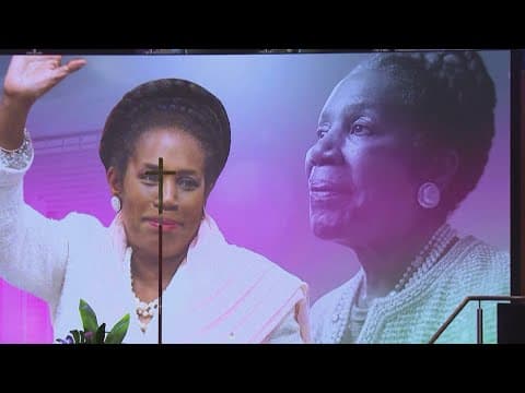 Celebration of Life in Houston today for Congresswoman Sheila Jackson Lee