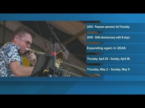 Jazz Fest adding 8th day in 2024