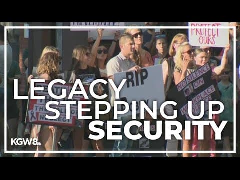 Legacy Health to install metal detectors, equip security officers with Tasers after fatal shooting