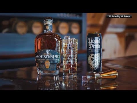 Liquid Death to launch new whiskey collab