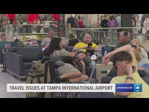 Hundreds of delays impact spring break travel at TPA