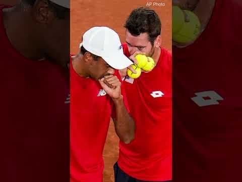 Americans Rajeev Ram and Austin Krajicek defeat Spain’s Rafael Nadal and Carlos Alcaraz