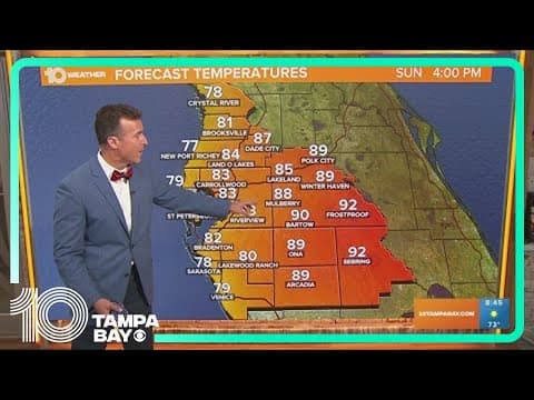 10 Tampa Bay: Sunday morning forecast; April 21, 2024