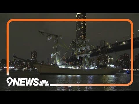 NYC mayor says 19 people injured, 4 seriously, when Mexican tall ship strikes Brooklyn Bridge