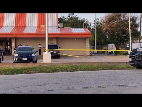 Raw video: Man killed in shootout in Whataburger drive-thru line, police say
