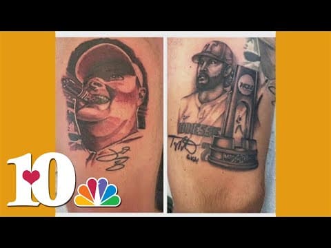 Vol super fan gets Tony Vitello tattoo