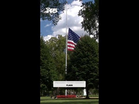 Flags are flying half-staff nationwide today