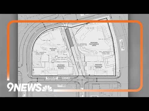 Ball Arena parking lot transformation plans filed