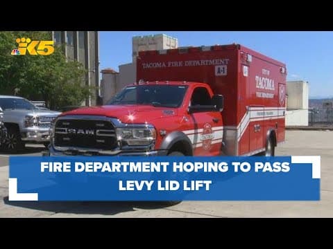Tacoma Fire Department hoping to pass Emergency Medical Services Levy lid lift in August
