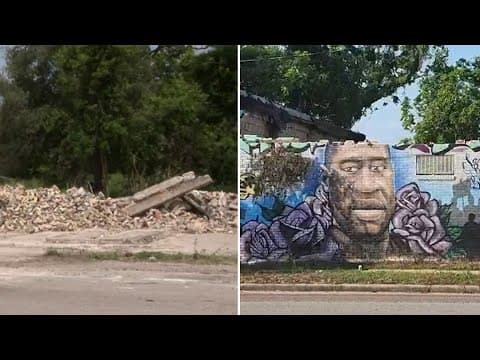 'Ennis Art Block' building demolished, years after George Floyd protests