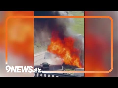 I-70 tanker crash: Witness describes moments after fiery crash