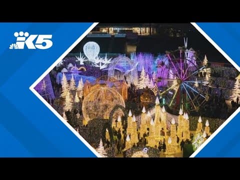Enchant offers a dazzling holiday light display in Seattle