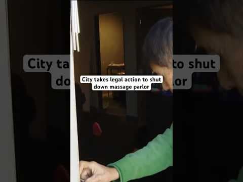 City takes legal action to shut down massage parlor due to rampant prostitution, even in parking lot