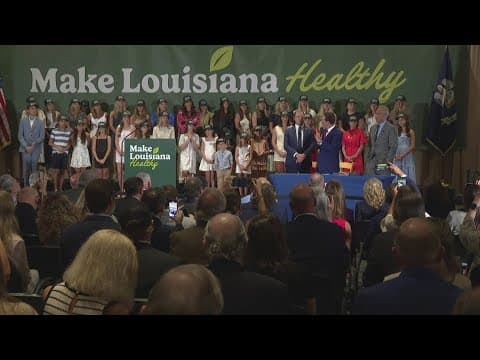 Gov. Landry signs health-focused bills amid push for 'Make America Healthy Again' movement
