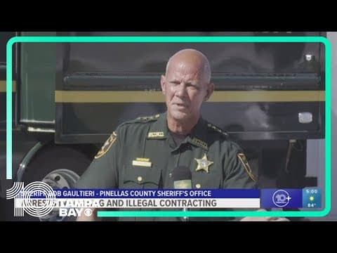 Pinellas sheriff: 45 people arrested for looting after Hurricane Milton