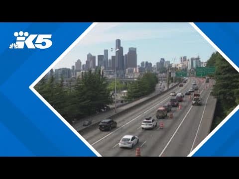 I-5 closures, weekend events in Seattle cause traffic backups