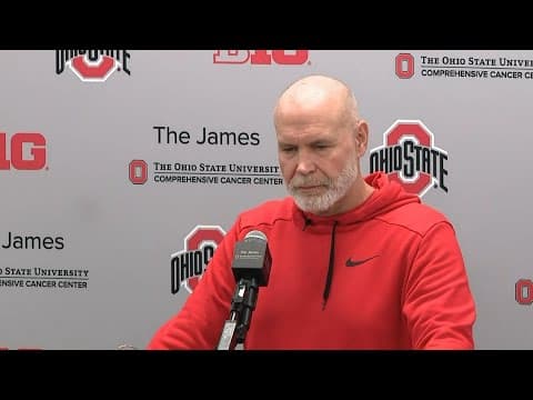 Ohio State's Jim Knowles, defensive players speak ahead of Rose Bowl