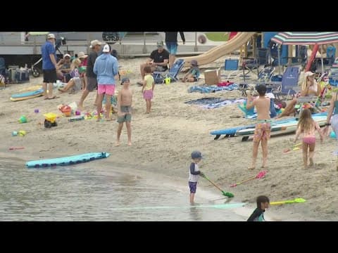 The early bird gets the seat at the Mission Bay Fireworks Show