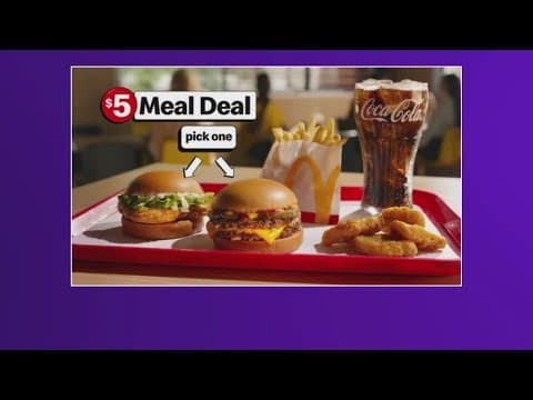 Consumer News: McDonald's launches $5 Meal Deal
