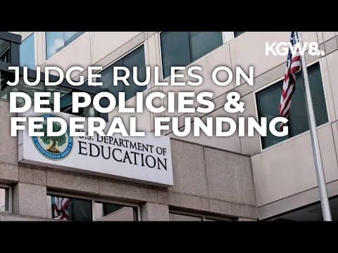 Judge strikes down Trump administration guidance against DEI programs at schools